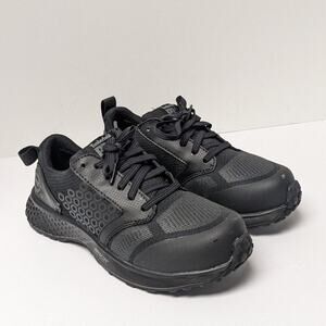 Timberland PRO Reaxion Composite Toe Shoes, Black, Women's 6.5 M